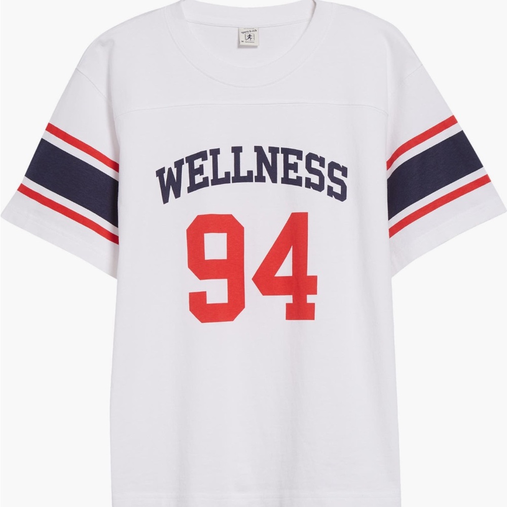 NWT Sporty and Rich ‘94 Red Graphic T-Shirt XS